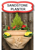 Sandstone Garden Planter 