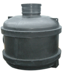 Ecosure Vertcal Underground Water Tank 1950 ltr