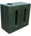 Ecosure Water Butt 750 Litres In Green Marble