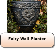 Fairy Wall Planter -Black 