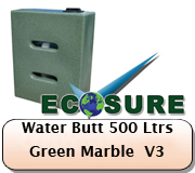 Water Butt Green Marble 500 Litres V3 