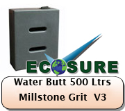 Water Butt Millstone Grit 500 Litres V3