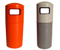Plastic Bins With Hooded Lids