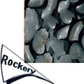 Rockery - Black Polished Cobbles