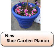 Garden Planter In Blue