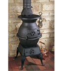 Wood Burner Potbelly Extra Large - Cast Iron Stove