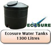 1300 Litre Ecosure Storage Water Tank