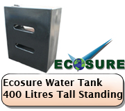Rainwater Harvesting Tank 400 Litres Tall Standing