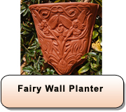 Fairy Wall Planter -Terracotta