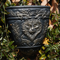 Fairy Wall Planter - In Black 