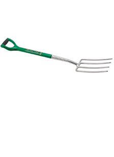 Stainless Steel Soft Grip Garden Fork