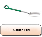 Stainless Steel Soft Grip Garden Fork