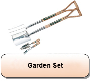 Stainless Steel Border Fork/Spade Set