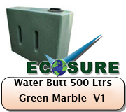 Water Butt Green Marble 500 Litres V1