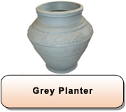 Grey Urn Planter 