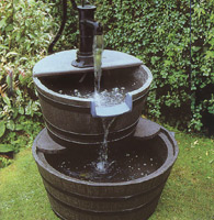 Water Feature Double Barrel