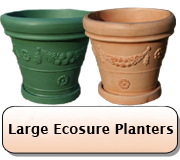 Large Ecosure Garden Planters