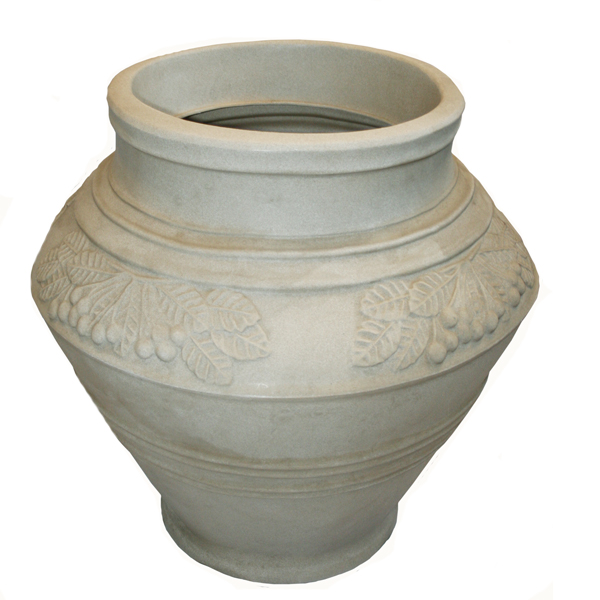 Limestone Urn Planter 