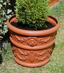 Terracotta Round Garden Planter 
