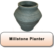 Millstone Urn Planter 