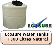 1300 Litre Ecosure Water Tank Natural
