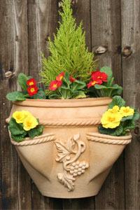 The Venetian Wall Planter In Sandstone