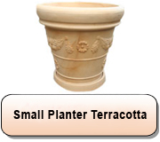 Small Planter Terracotta Wash