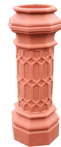 Terracotta Column Planter 