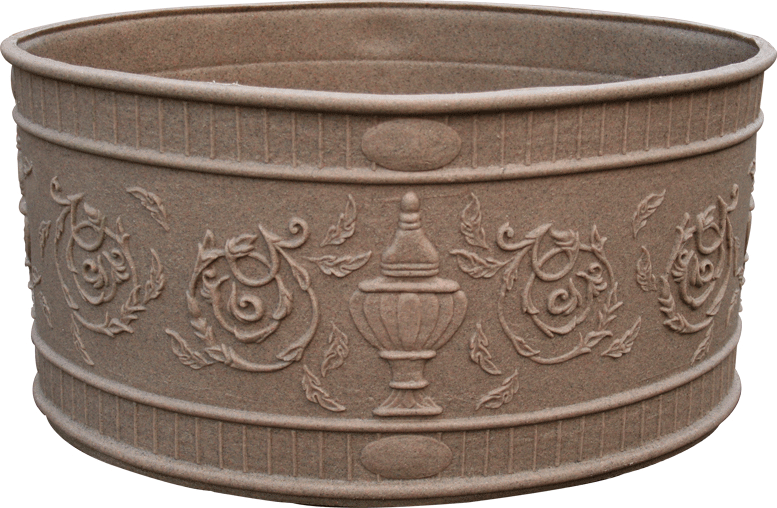 The Regency Planter In Dark Sand 