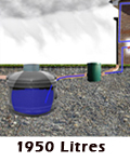 Ecosure Rainwater Harvesting SuperComplete + 1950