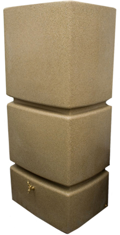 Water Butt 1275 Ltr Sandstone + Free Rainwater Diverter