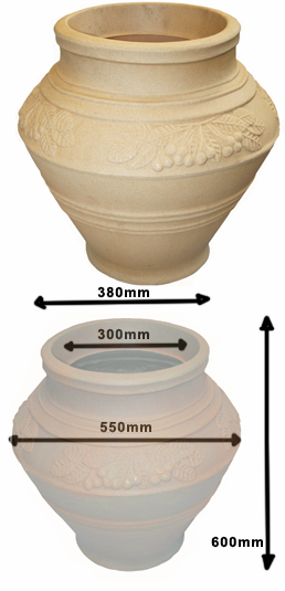 Sandstone Urn Planters