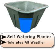Ecosure Self Watering Planter Granite Marble