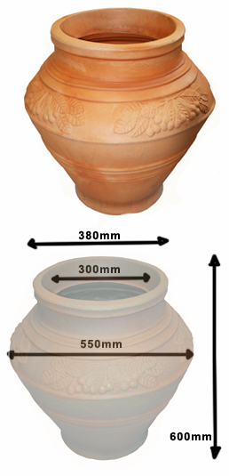 Terracotta Urn Planter 