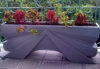 Ecosure Trough Planter In Millstone Grit