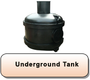 Ecosure Vertcal Underground Water Tank 1950ltr