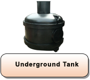 Ecosure Vertcal Underground Water Tank 1950ltr