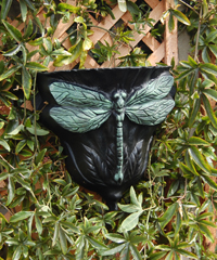 Dragon Fly Wall Planter 