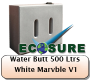 Water Butt White Marble 500 Litres-V1