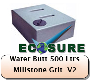 Water Butt Millstone Grit 500 Litres V2 