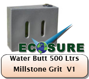 Water Butt Millstone Grit 500 Litres V1