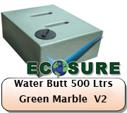 Water Butt Green Marble 500 Litres V2