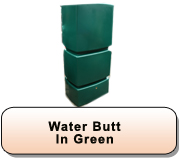 Ecosure Tall Water Butt In Green Marble-