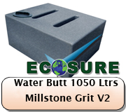Ecosure Water Butt Milltone Grit 1050 Litres V2 