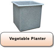 Vegetable Planter - White Marble 