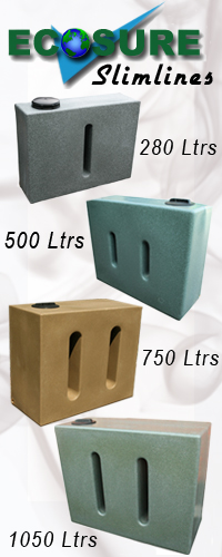 Ecosure Slimline Water Butts 