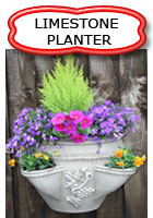 Limestone Garden Planter