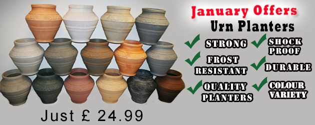 New Urn Planters